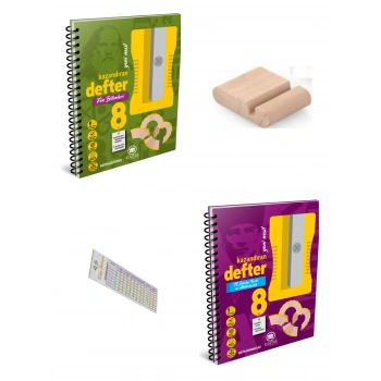 8. Sınıf Fen Bilimleri İnkilap Tarihi Kazandıran Defter LGS 2027+Telefon Tutucu+Çözüm Ayracı