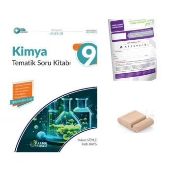 9.Sınıf Kimya Tematik Soru Bankası -Maarif Model 2027+TYT Deneme+Telefon Tutucu