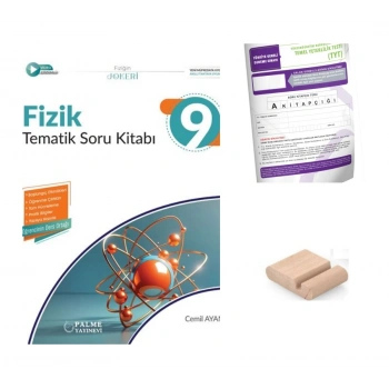 9.Sınıf Fizik Tematik Soru Bankası -Maarif Model 2027+TYT Deneme+Telefon Tutucu