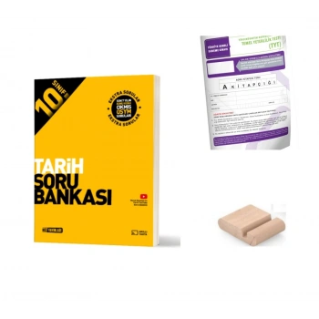 Hız 10.Sınıf Tarih Soru Bankası 2026-2027+Deneme+Telefon Tutucu