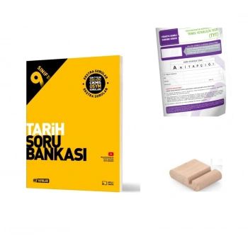 Hız 9.Sınıf Tarih Soru Bankası 2026-2027+Deneme+Telefon Tutucu