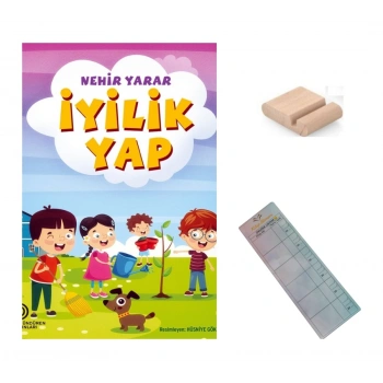 İyilik Yap / Nehir Yarar / 2. Sınıf / 6-7 Yaş Hikaye +Tablet Tutucu+Takip Ayracı