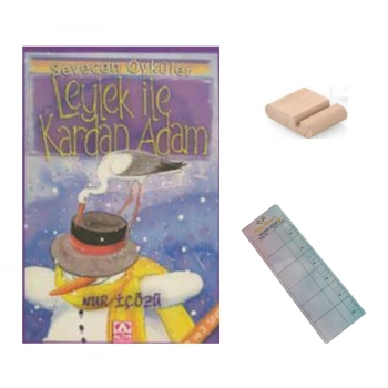 Leylek İle Kardan Adam / Sevecen Öyküler / Nur İçözü / 2. Sınıf / 6-7 Yaş Hikaye +Tablet Tutucu