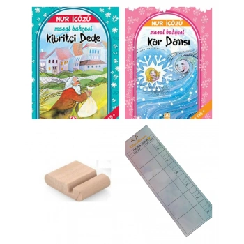Masal Bahçesi / Kibritçi Dede / Kar Dansı / Nur İçözü / 2. Sınıf / 6-7 Yaş Hikaye +Tablet Tutucu