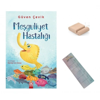 Meşguliyet Hastalığı / Güven Çevik / 2. Sınıf / 6-7 Yaş Hikaye +Tablet Tutucu+Takip Ayracı