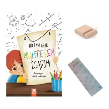 Muhteşem İcadım / Hicran Apak / 2. Sınıf / 6-7 Yaş Hikaye +Tablet Tutucu+Takip Ayracı