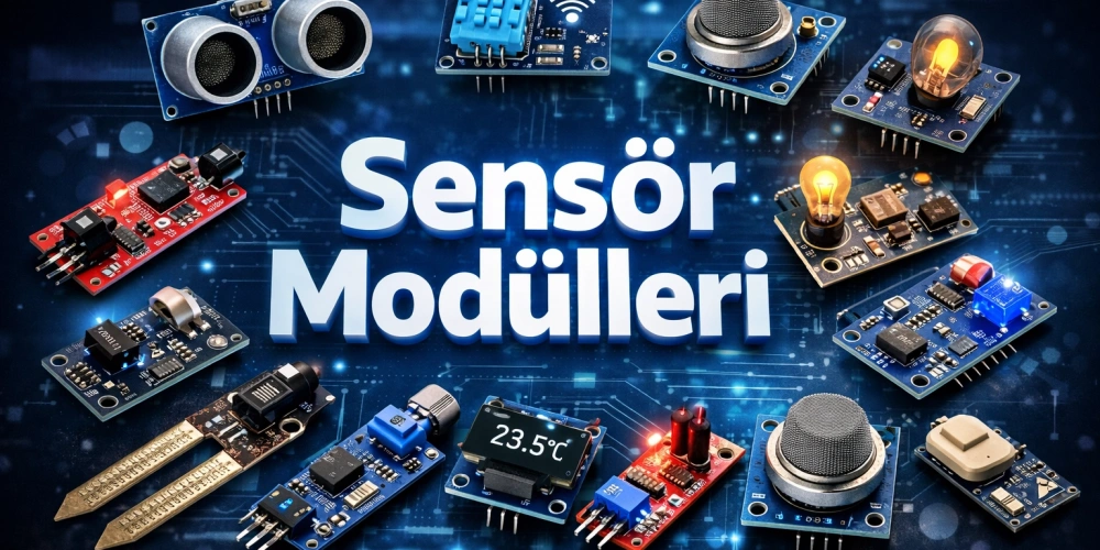 Sensör Modülleri Nedir? Isı, Işık, Mesafe ve Gaz Sensörleri Ne İşe Yarar?