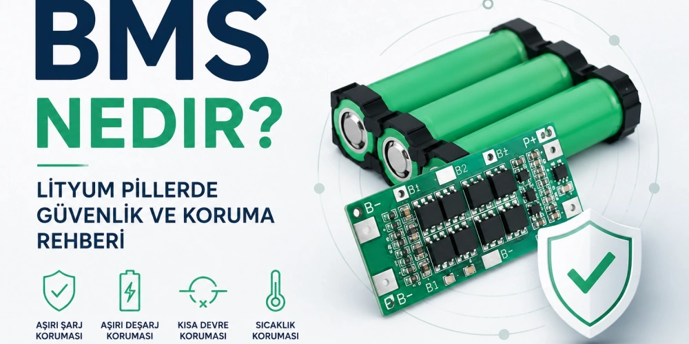 BMS Nedir? Lityum Pillerde Nasıl Kullanılır ve Ne İşe Yarar?
