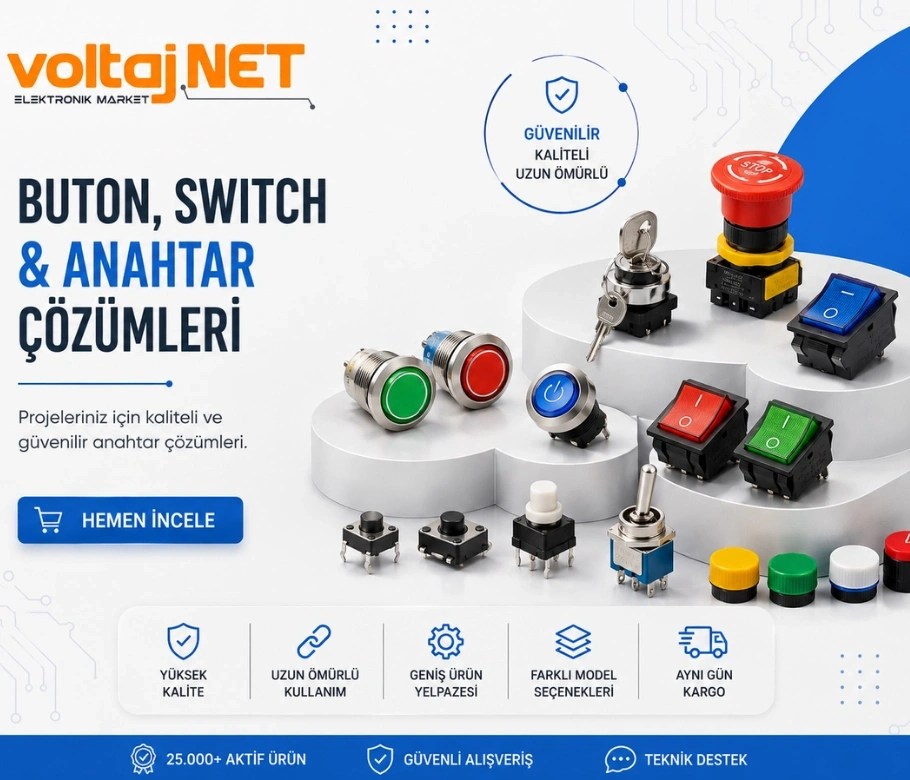 Buton, Switch, Anahtar Ürünleri