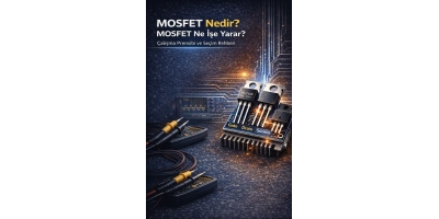 MOSFET Nedir? MOSFET Ne İşe Yarar? Çalışma Prensibi ve Kullanım Alanları