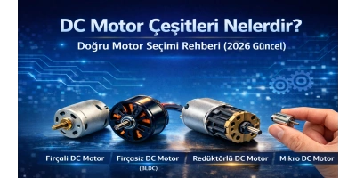 DC Motor Çeşitleri Nelerdir? Doğru Motor Seçimi Rehberi