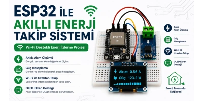 ESP32 ile Wi-Fi Destekli Akıllı Enerji Takip Sistemi Yapımı