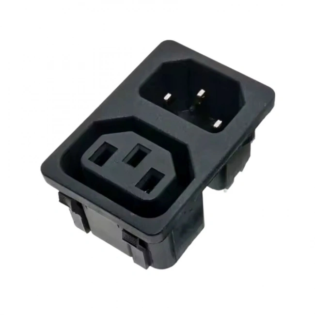 0712 2li 1 Dişi + 1 Erkek C13/C14 Power Soketi