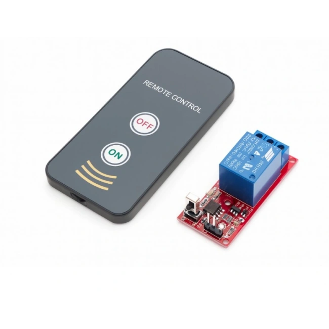 1 Kanal IR Kumandalı Röle Kartı - 12V (On/Off)