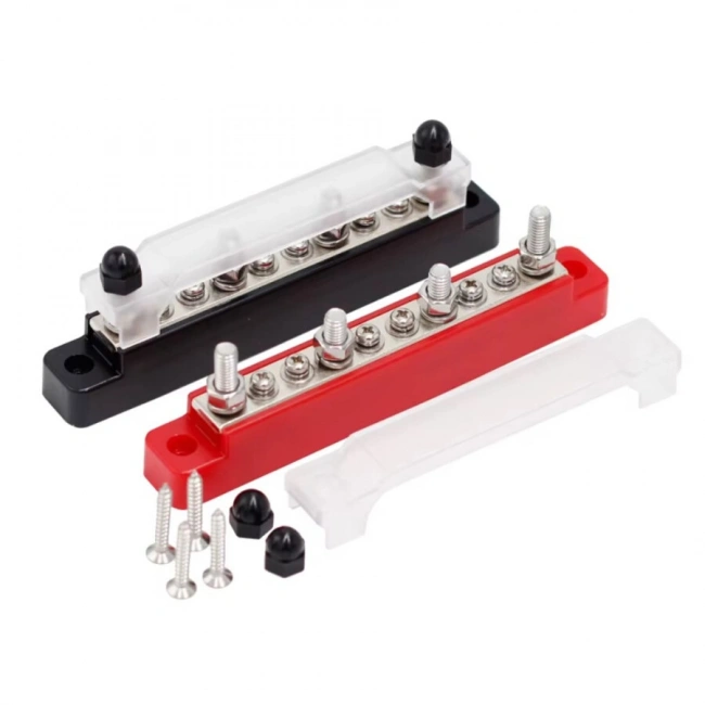 10-Yollu Güç Dağıtım Bloğu - Kapaklı