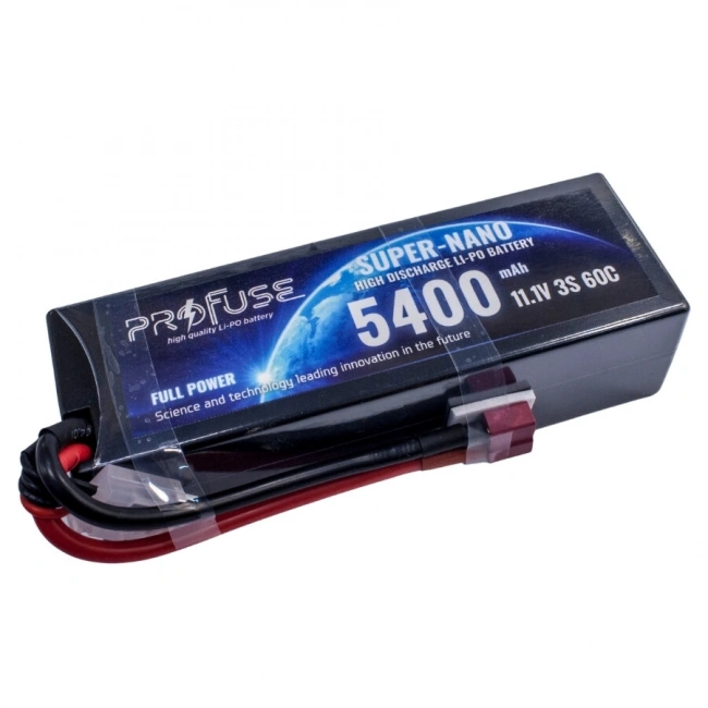 11.1V 3S 5400mAh 60C Lipo Batarya - Kutulu