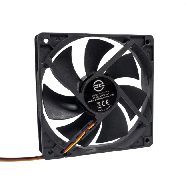 120x120x25mm 12V 0.14A Fan 3 Kablolu