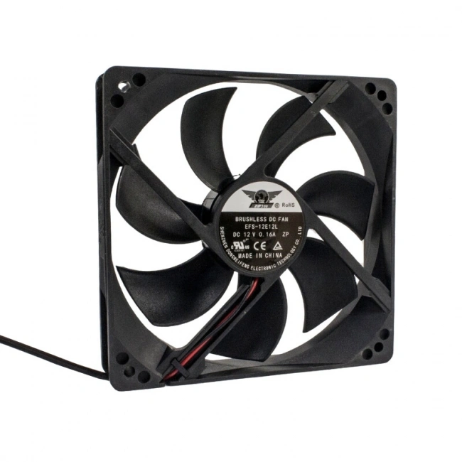 120x120x25mm 12V 0.16A Fan 2 Kablolu