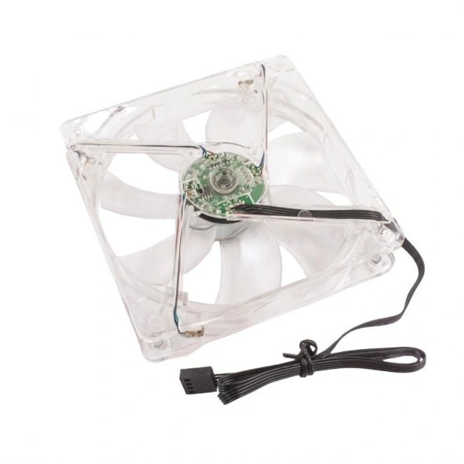 120x120x25mm 12V 0.1A Fan 4 Kablolu - Işıklı RGB Bilgisayar Kasa Fanı