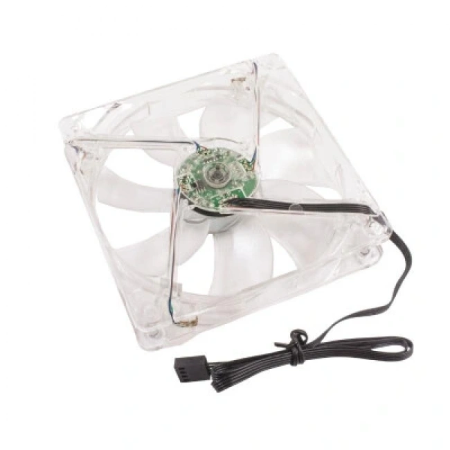 120x120x25mm 12V 0.1A Fan 4 Kablolu - Işıklı RGB Bilgisayar Kasa Fanı