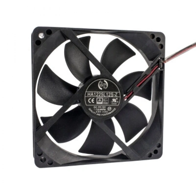 120x120x25mm 12V 0.33A 1200RPM Fan 2 Kablolu