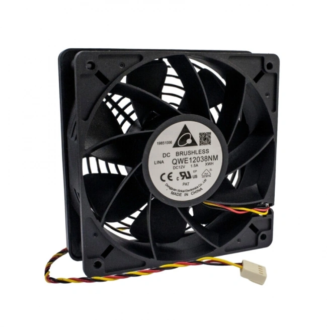 120x120x38mm 12V 1.5A Fan 3 Kablolu - QWE12038NM