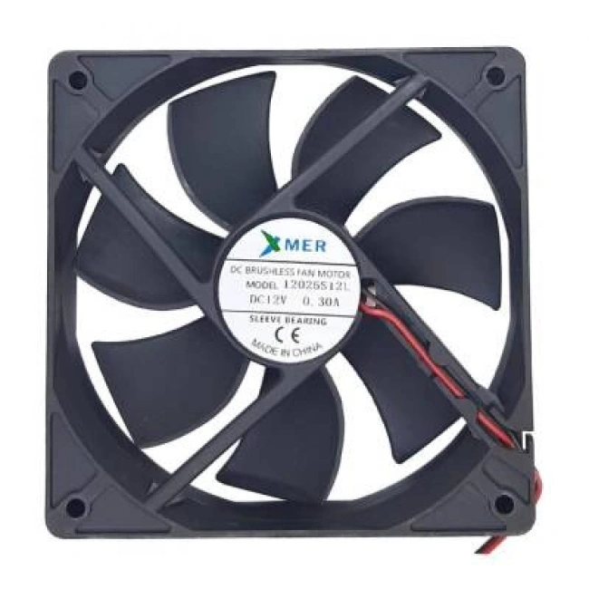 120X120X38mm 220V 0.14A 2P XMER Metal Fan