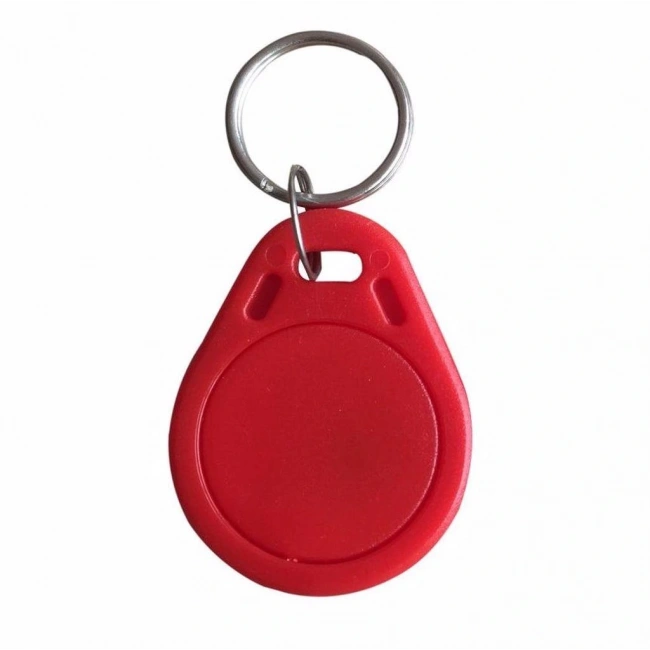 125 Khz Manyetik RFID Tag Göstergeç Anahtarlık 1 Adet Kırmızı