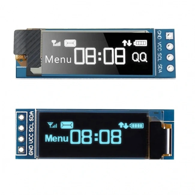 128x32 Oled Lcd Ekran 0.91 Inch SSD1306