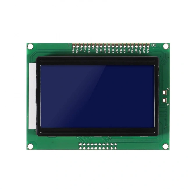 128x64 Grafik LCD Mavi