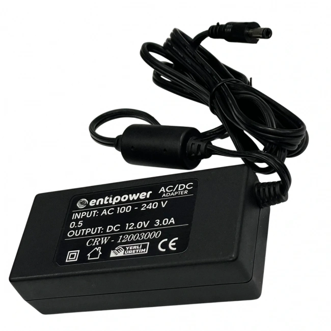 12V 3A AC-DC Adaptör Priz Tipi