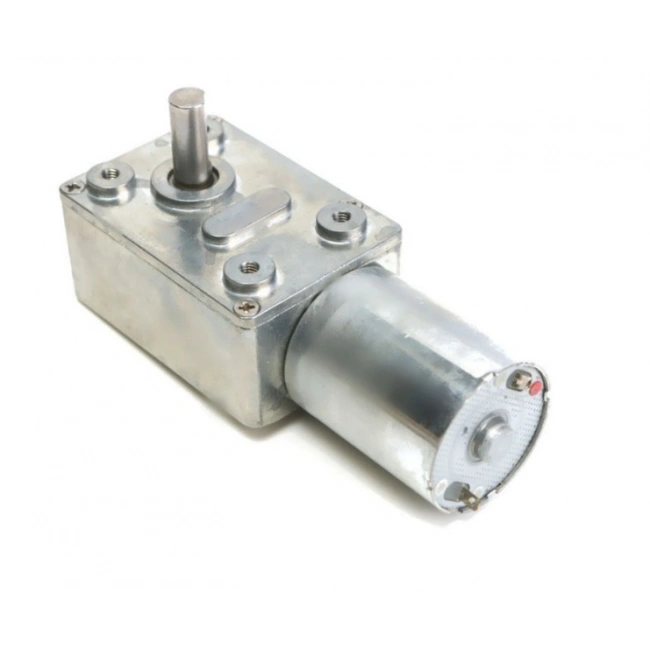 12V 40RPM L Tipi Redüktörlü DC Motor