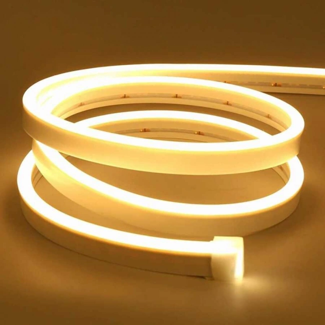 12V Esnek Neon Şerit Led 5 Metre - Gün Işığı
