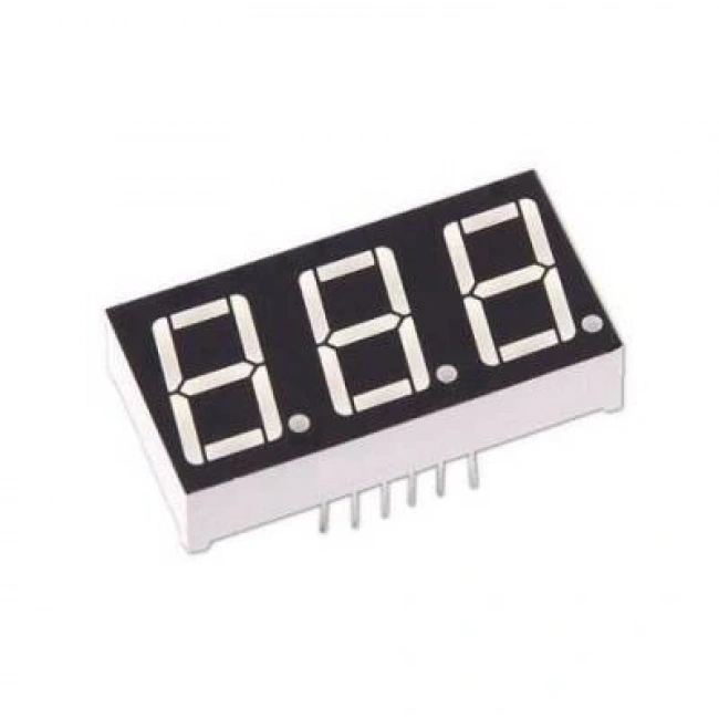 14mm 3lü 7 Segment Display - Anot