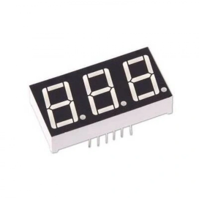 14mm 3lü 7 Segment Display - Katot