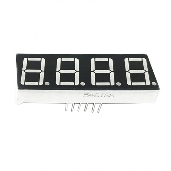 14mm 4lü Ortak Anot Display - Kırmızı