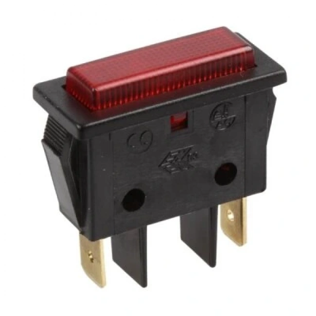 14x32mm 220V AC Sinyal Lambası - Kırmızı