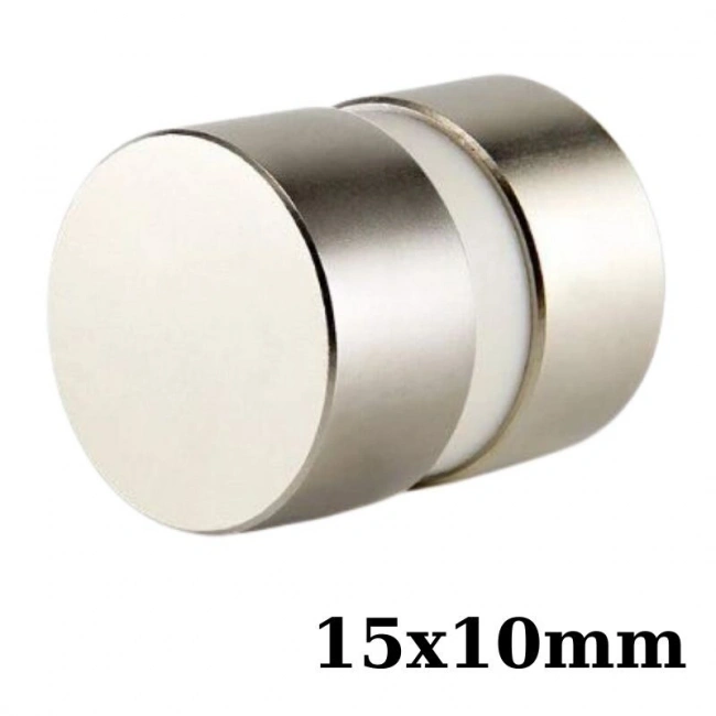 15x10mm Neodyum Güçlü Mıknatıs - Neodim Magnet