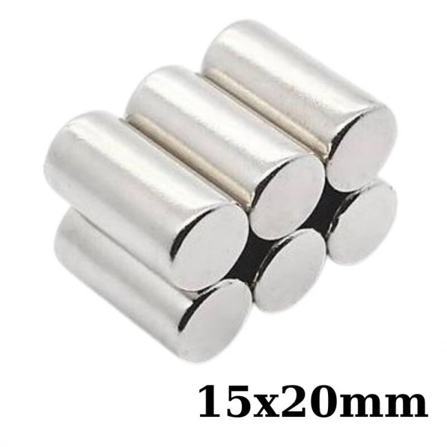 15x20mm Neodyum Güçlü Mıknatıs - Neodim Magnet