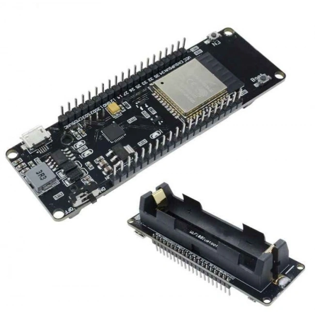 18650 Lityum Bataryalı ESP-32S WiFi Geliştirme Kartı