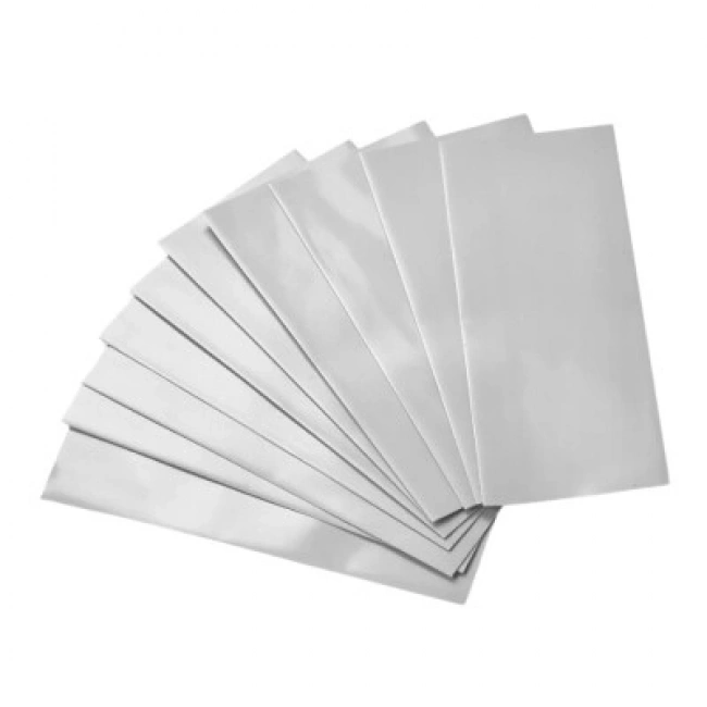 18650 Pil Kaplama Makaronu Gri - 10 Adet