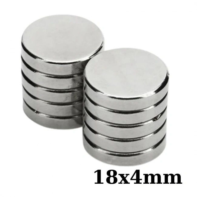 18x4mm Neodyum Güçlü Mıknatıs - Neodim Magnet