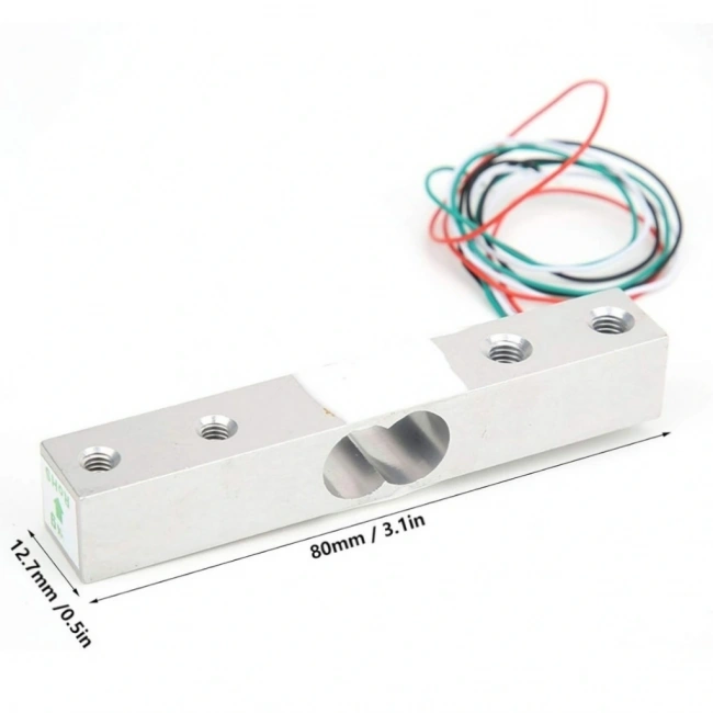 1kg Yük Hücresi + HX711 Modül Ağırlık Ölçüm Seti