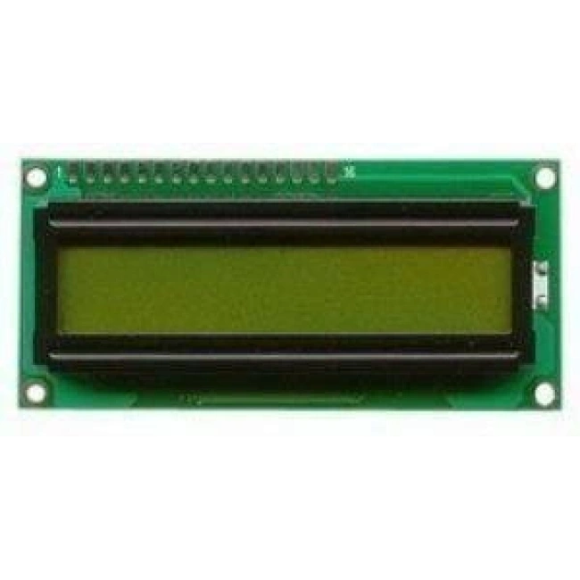 1X16 Yeşil LCD Ekran