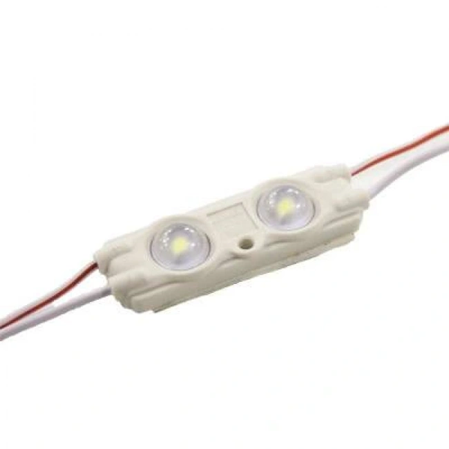 2li Mercekli Mini Modül Led - Beyaz 12V 0.72W