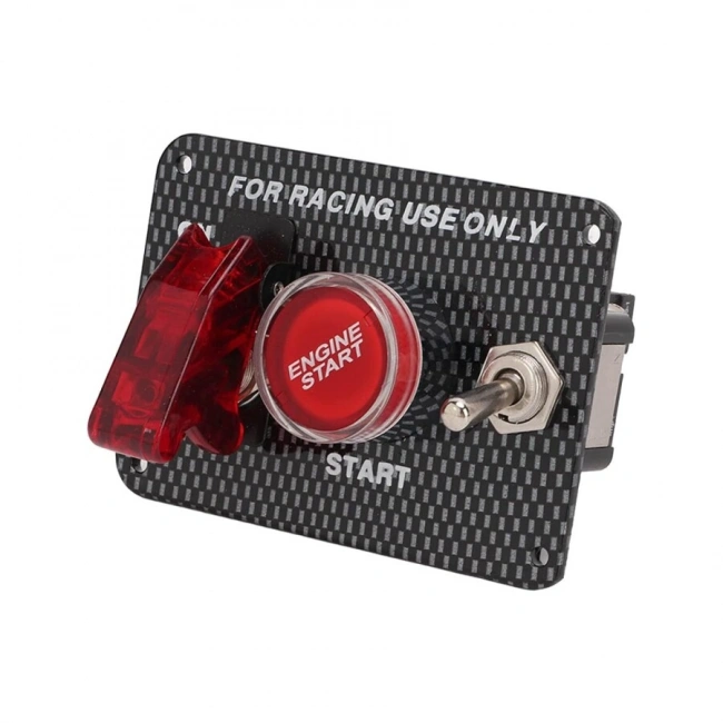 2li ON-OFF Toggle Switch Panel - Motor Start Butonlu