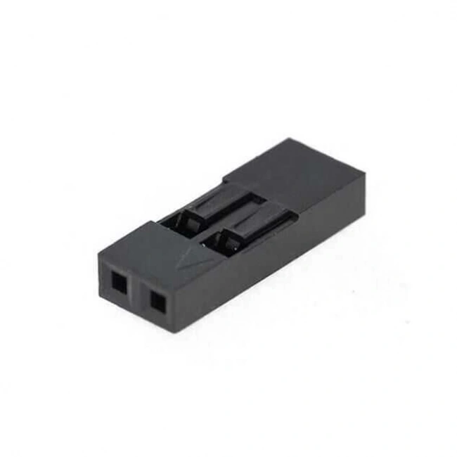 2 Pin 2.54mm Dupont Konnektör