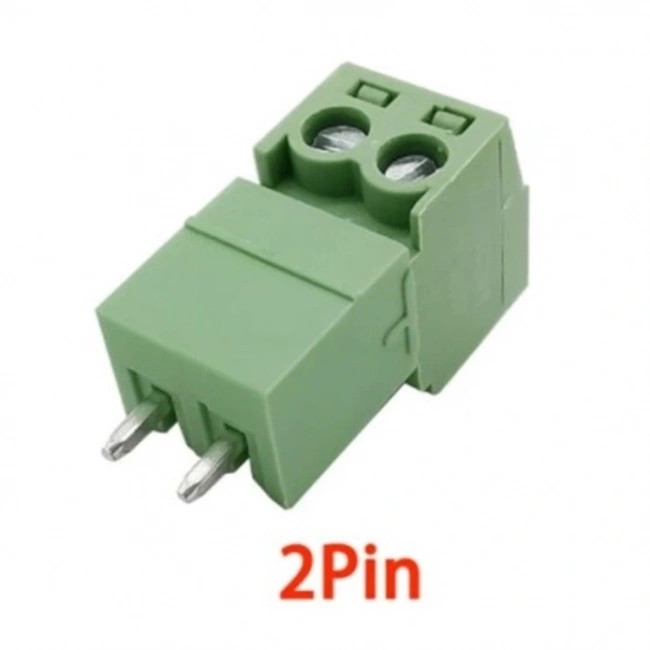 2 Pin 3.81mm Geçmeli 90C Takım Klemens