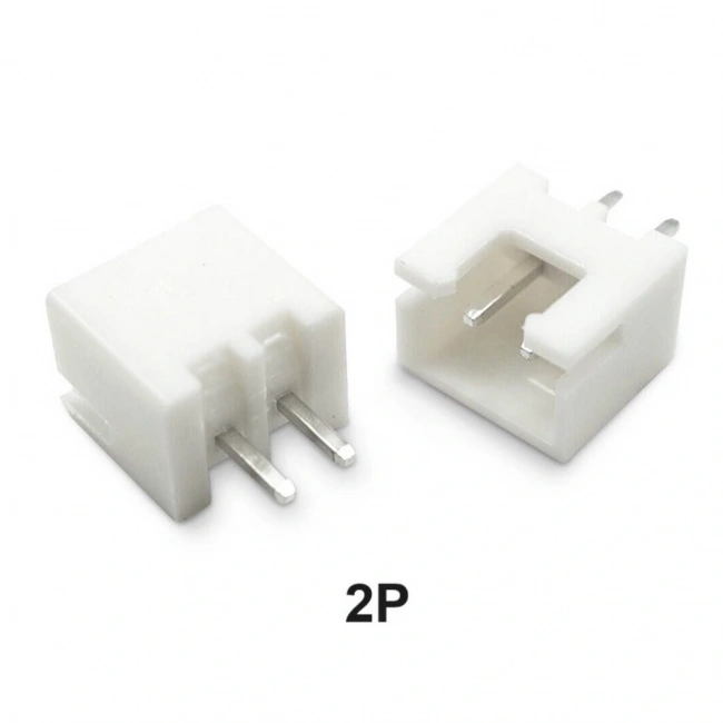 2 Pin JST-XHB 2.54 Düz Tunik Konnektör Erkek