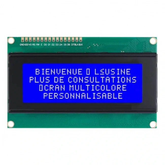 2004A LCD Display Mavi 4x20 Karakter LCD Ekran